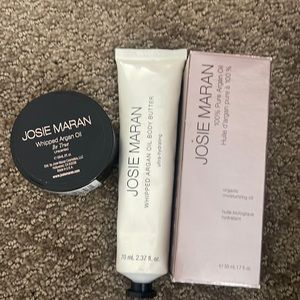 Josie maran argan oil and whipped cream all brand new